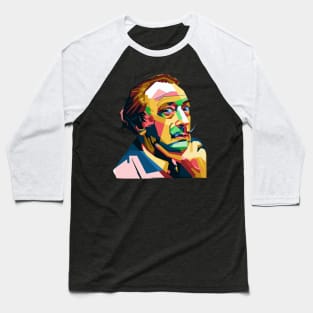 Salvador Dali Colorfull Baseball T-Shirt